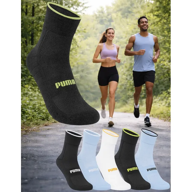 Meia esportiva para corrida